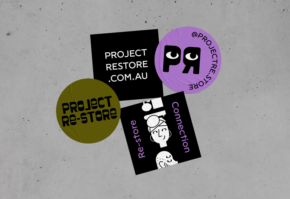 GroszCoLab Project Re Store Stickers