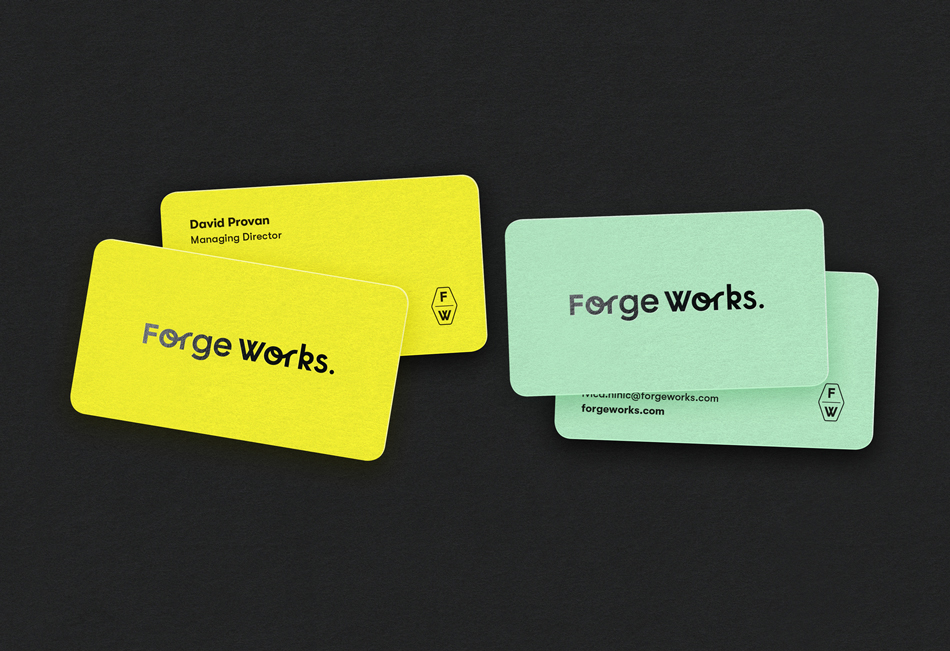 GroszCoLab ForgeWorks Business Cards